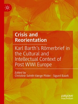 cover image of Crisis and Reorientation